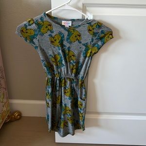 LuLaRoe Little Mermaid Flounder Dress